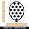 Polka Dot Balloon Party Birthday Self-Inking Rubber Stamp for Stamping Crafting Planners